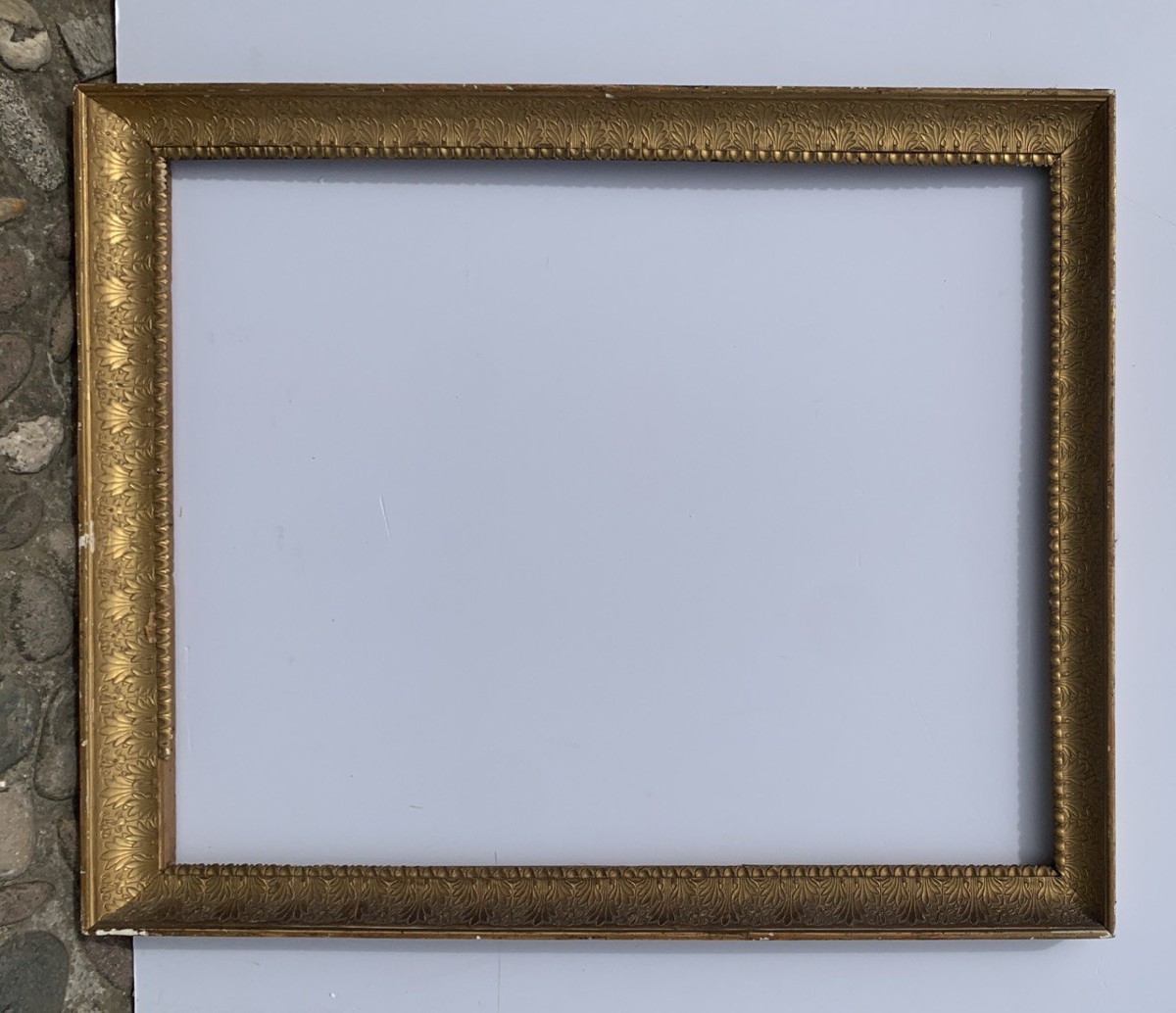 Neoclassical Carved And Gilded Wood Frame. Italy, Early 19th Century.-photo-1