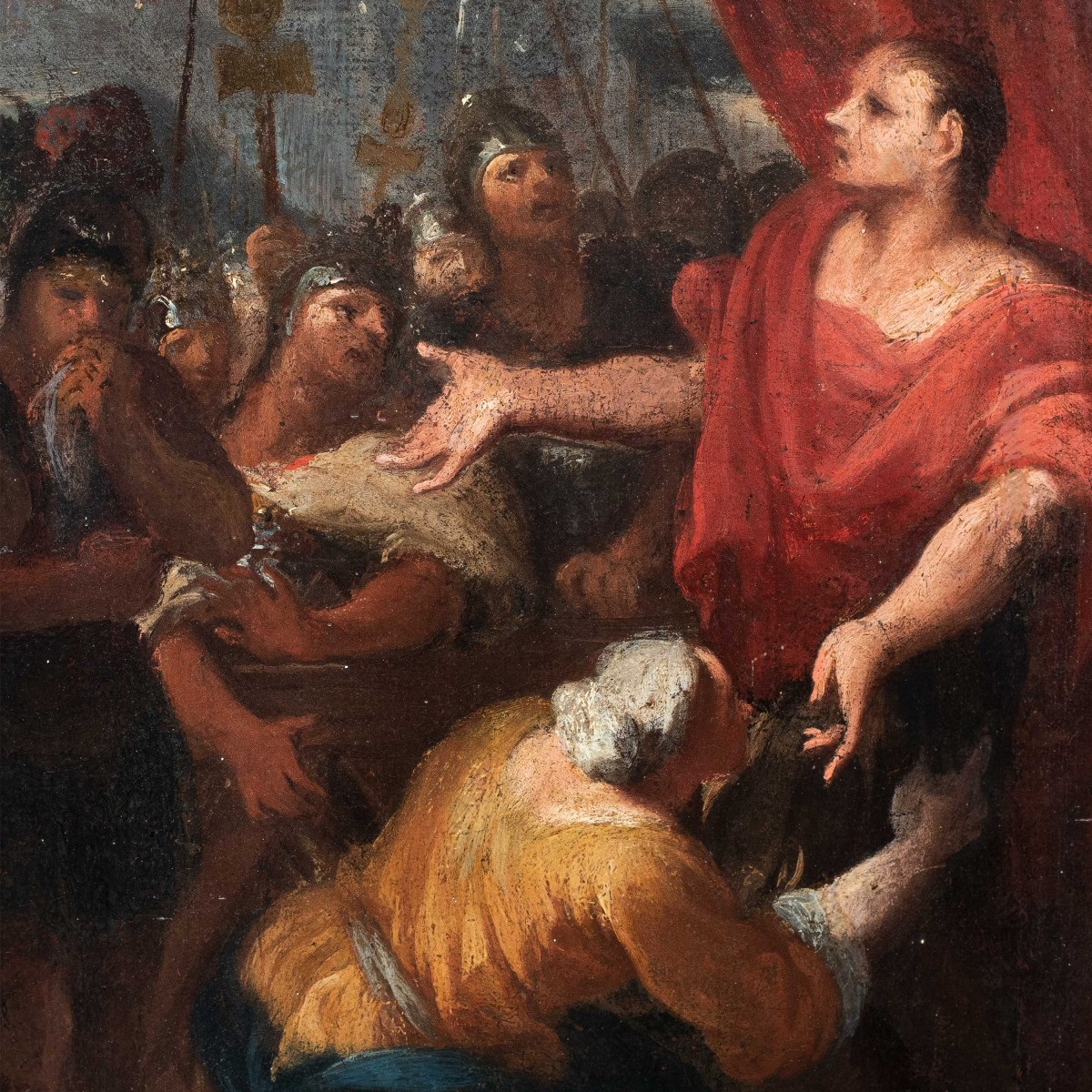 Pier Dandini (Florence 1646 - Florence 1712) - Coriolan supplié par sa mère.-photo-2