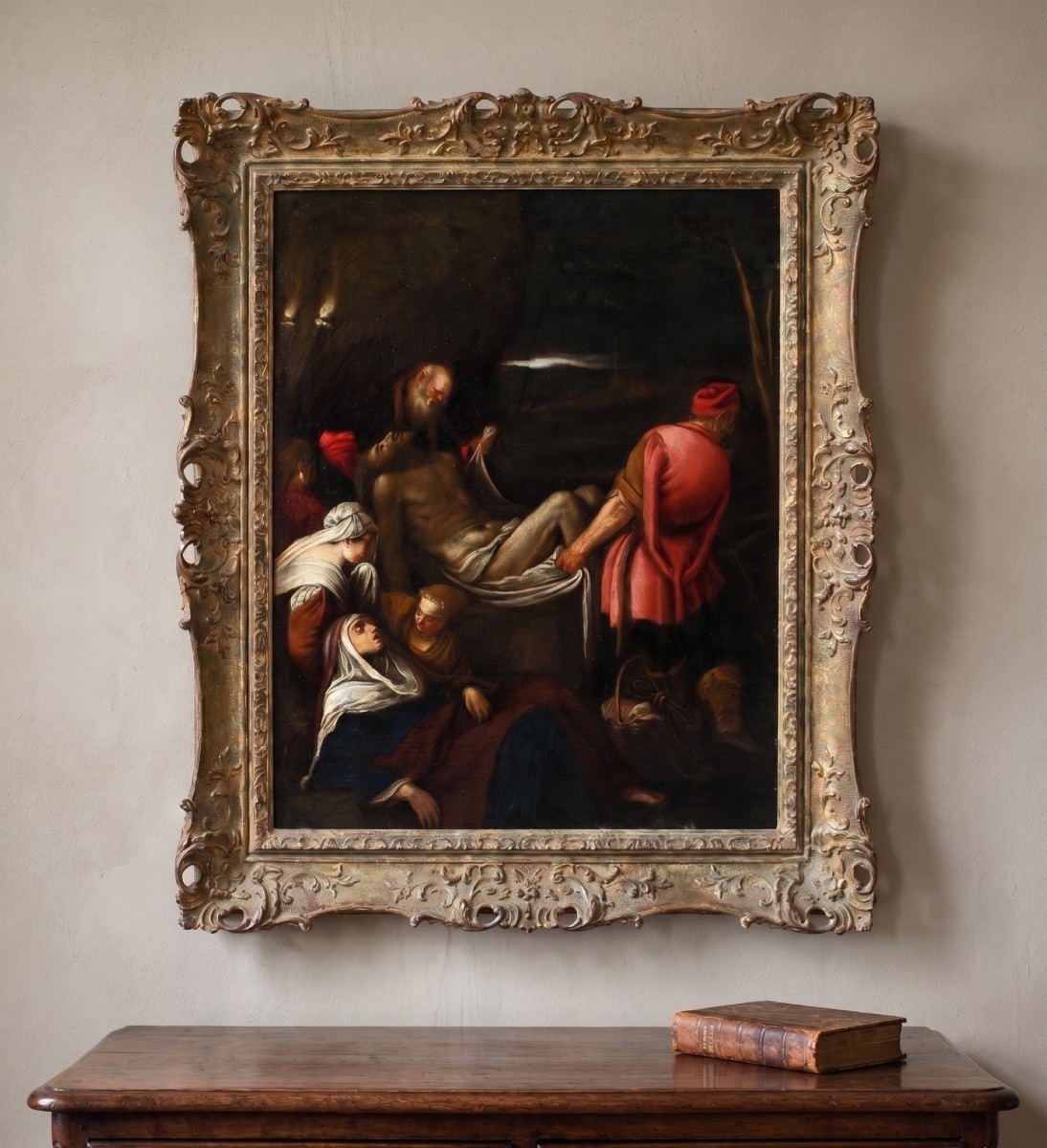 Workshop Of Jacopo Bassano (bassano Del Grappa C. 1510 - 1592) - The Entombment Of Christ.-photo-4