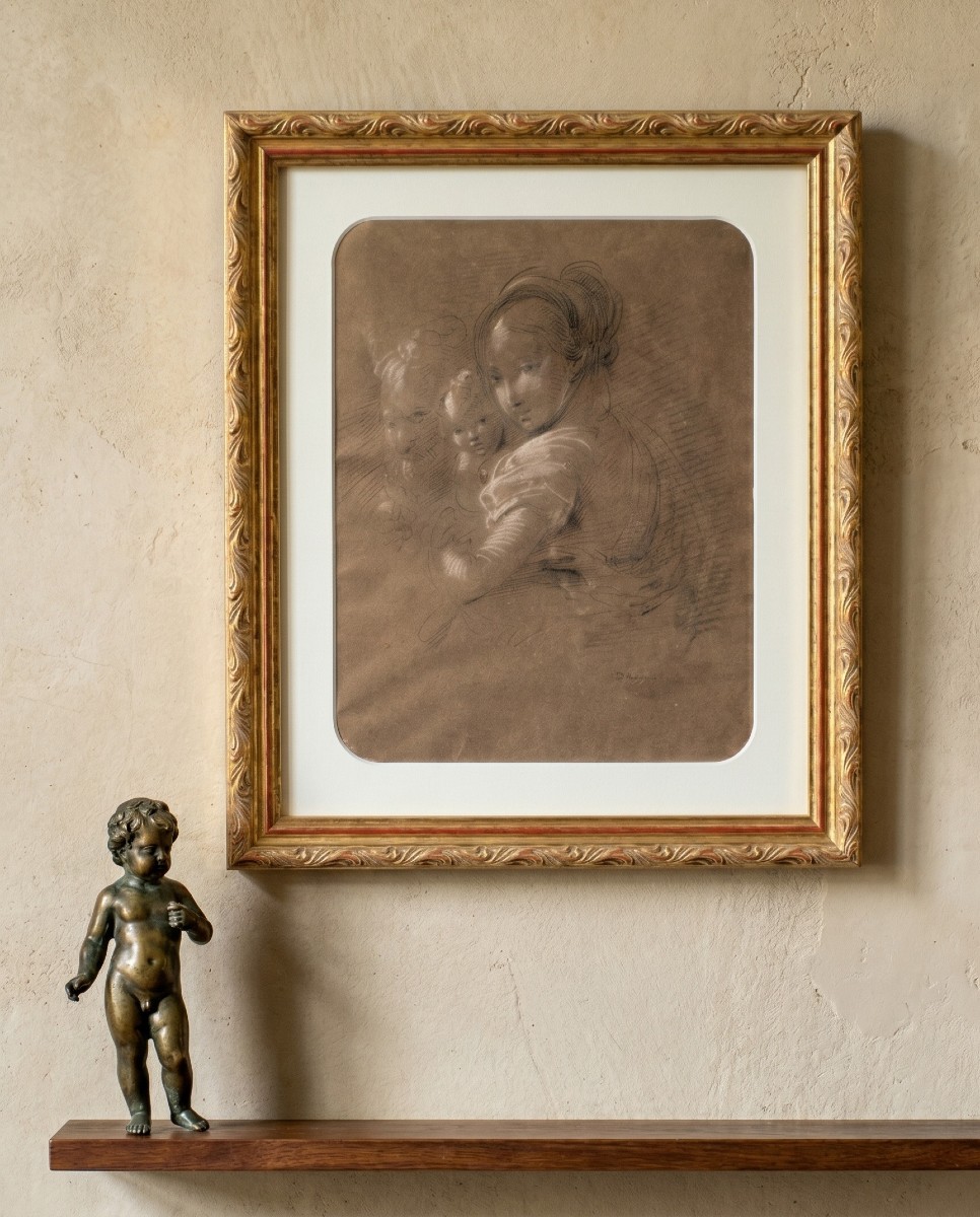 Giuseppe Bernardino Bison (Palmanova 1762 - Milan 1844) - Sainte Famille.-photo-4