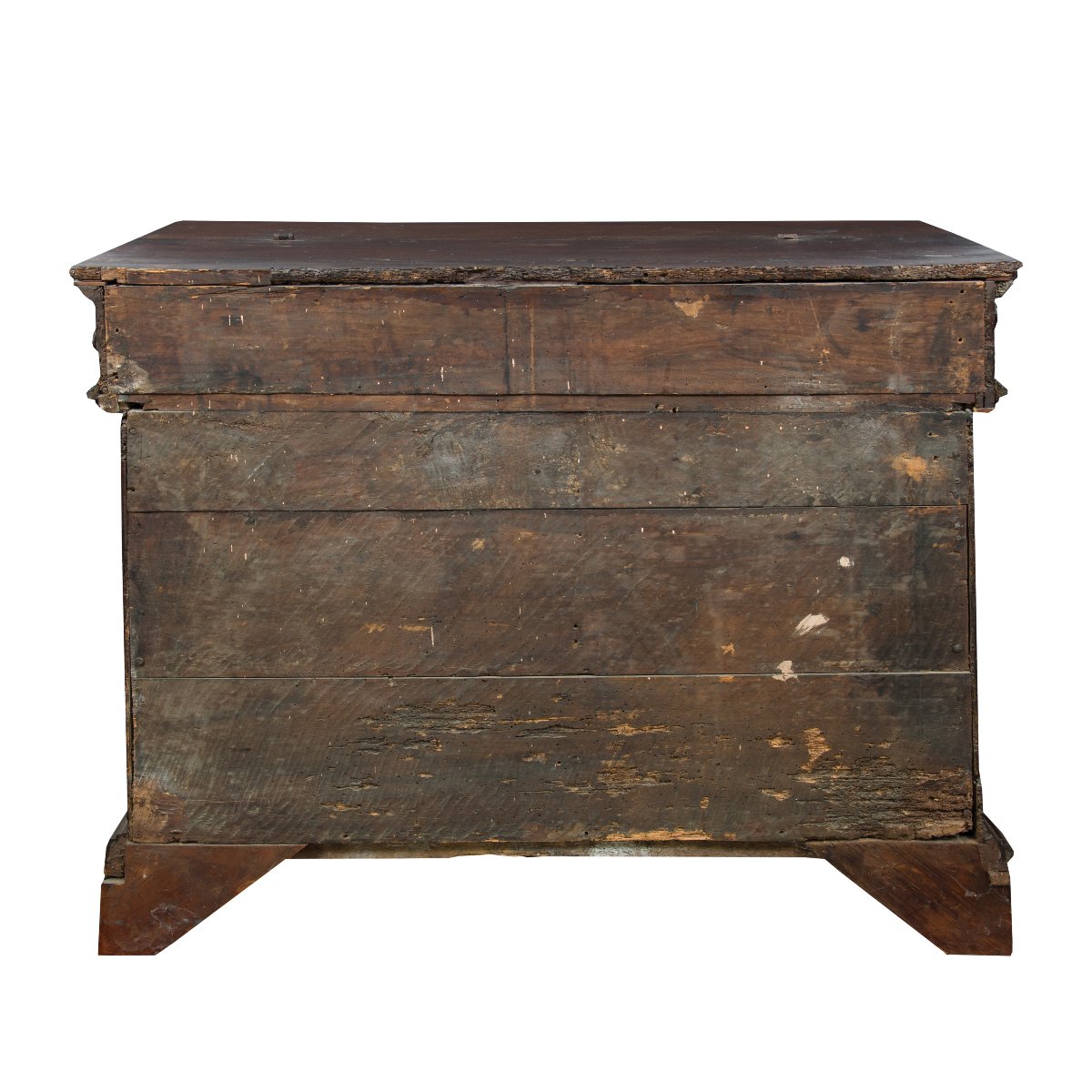Carved Walnut Sideboard With Drop-leaf Top. Italy, 17th Century.-photo-4