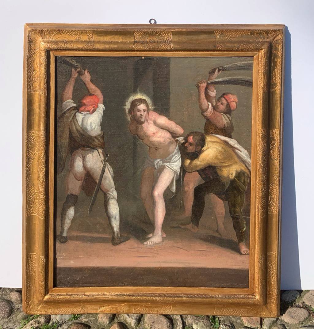 Workshop Of Perin Del Vaga (florence 1501 - Rome 1547) - The Flagellation Of Christ.-photo-1