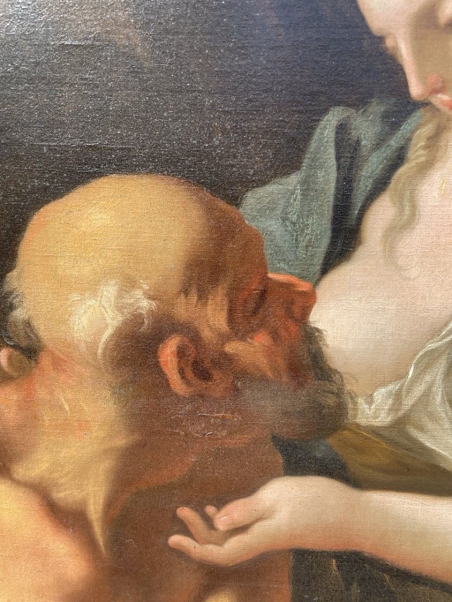 Giovanni Antonio Pellegrini (venice 1675 – Venice 1741) – Roman Charity (cimon And Pero).-photo-4