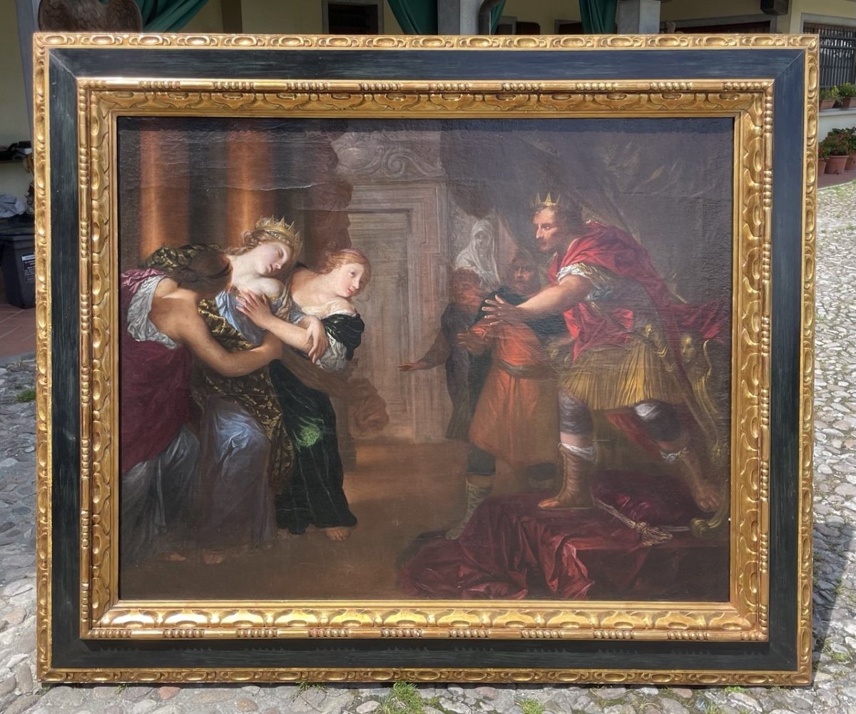 Pier Dandini (Florence 1646 - Florence 1712) - Esther et Assuérus.-photo-1
