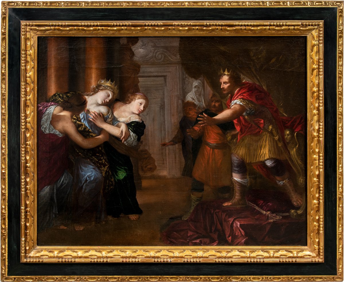 Pier Dandini (Florence 1646 - Florence 1712) - Esther et Assuérus.