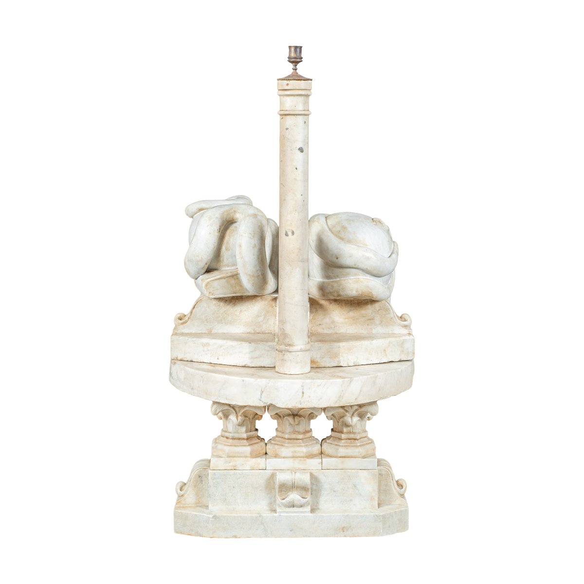 Italian Sculptor (early 20th Century) - Masonic Altar.-photo-2