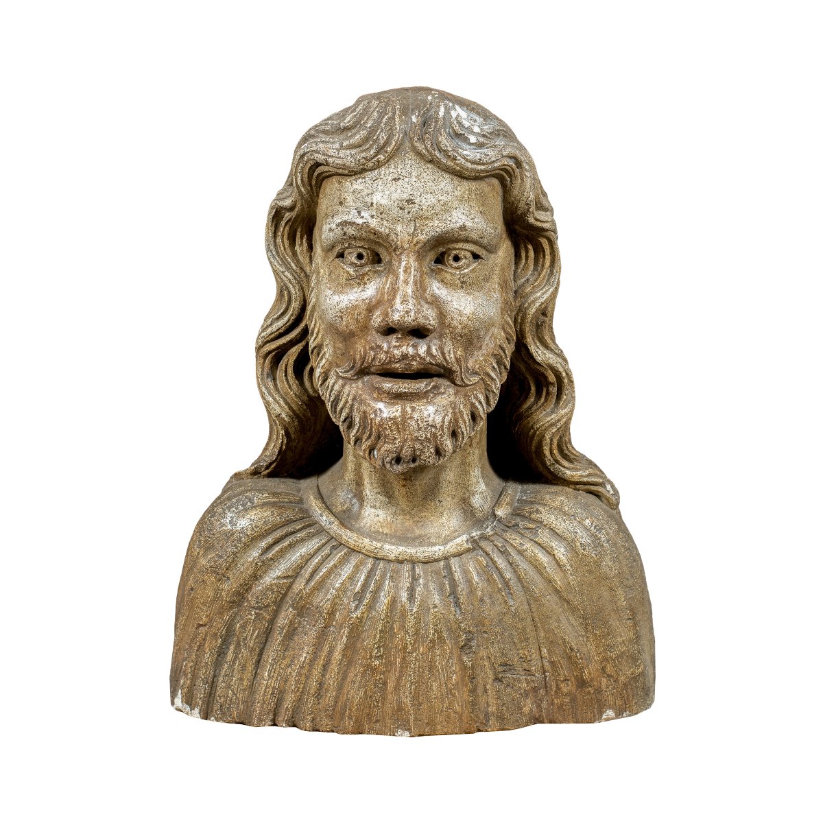 Sculpteur italien (XVe-XVIe siècle) - Buste du Christ.