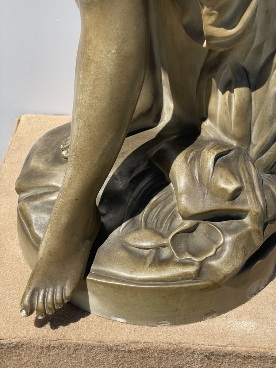 Fabrication du XIX - par Étienne-Maurice Falconet (Paris 1716 - Paris 1791) - La Baigneuse.-photo-2