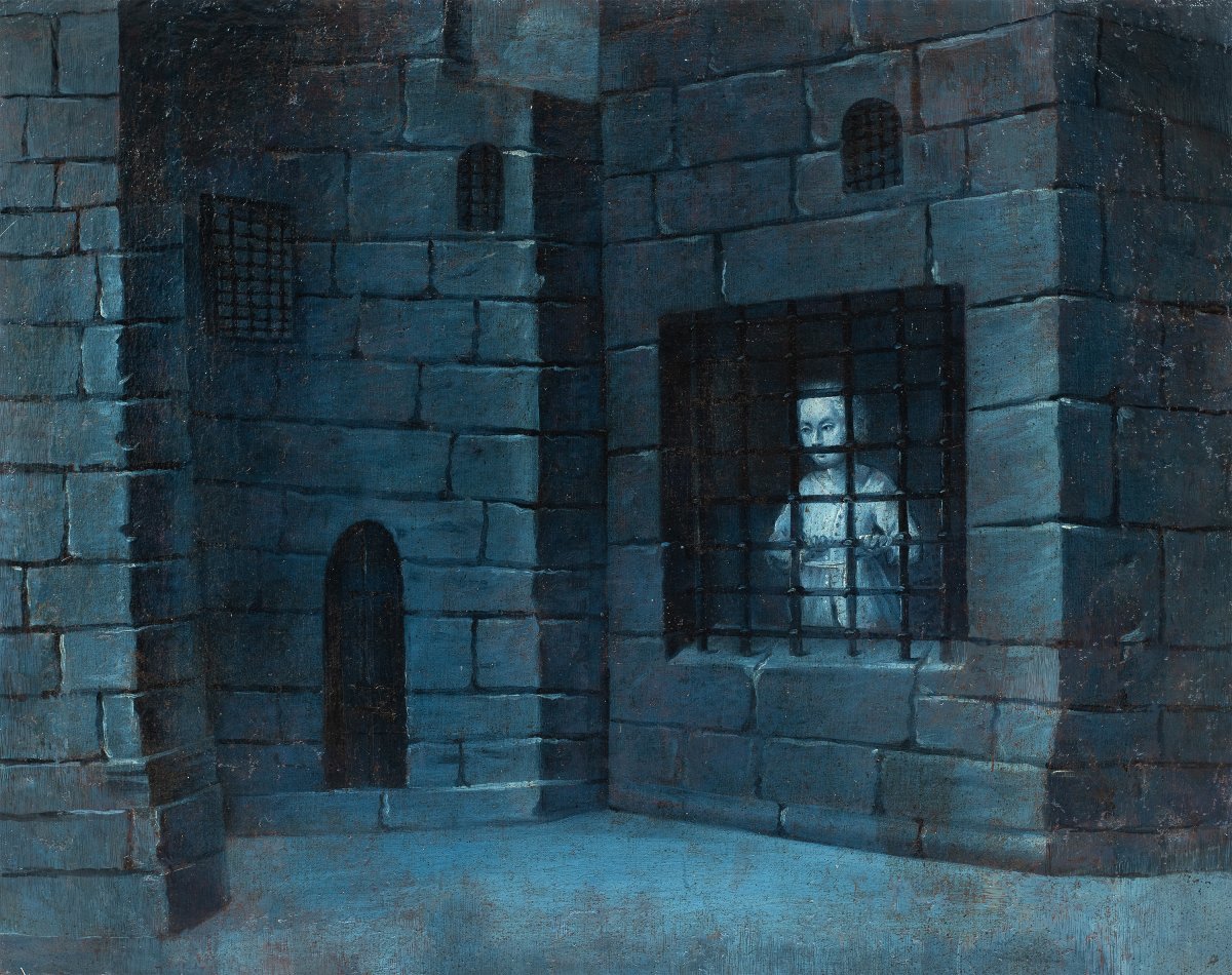 Peintre français (XVIIIe siècle) - Joseph en prison.