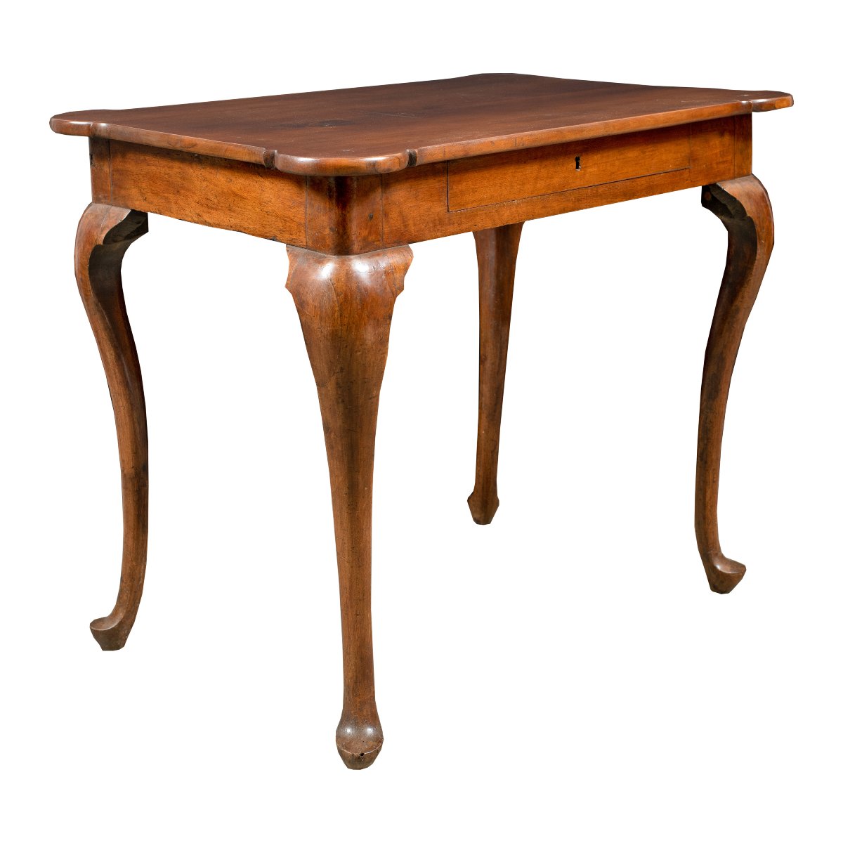 Walnut Writing Table. Venice, 18th Century.-photo-2