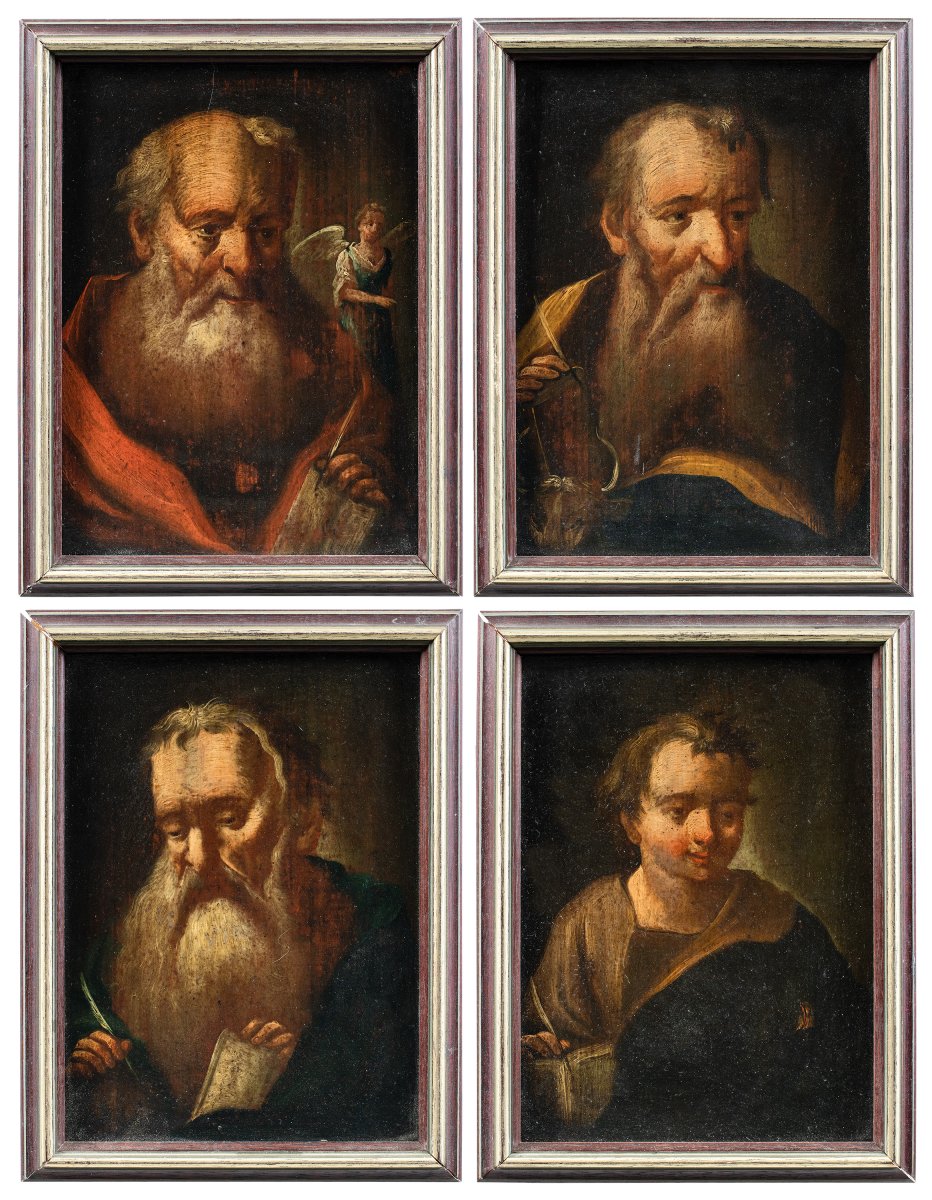 Italian Painter (18th Century) - The Four Evangelists.