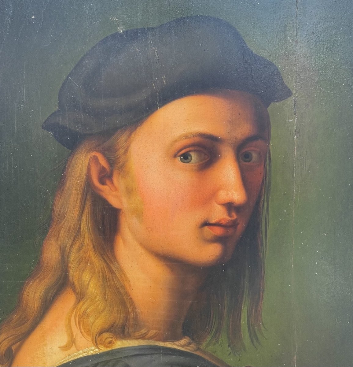 Disciple de Raphaël (Urbino 1483 - Rome 1520) - Portrait de Bindo Altoviti.-photo-1