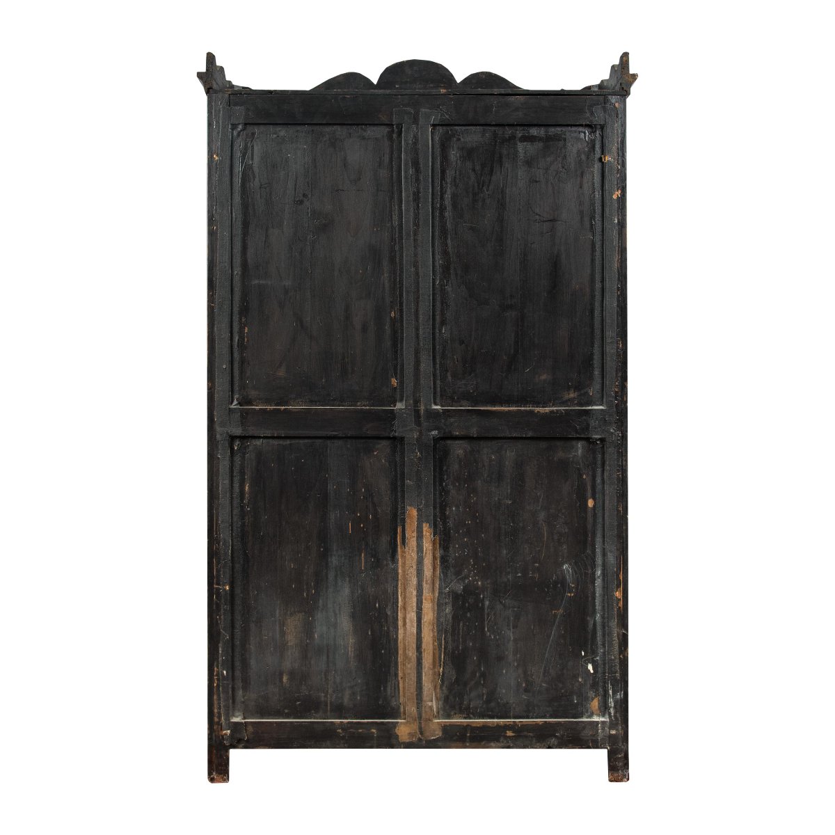Veneered Display Cabinet In Mixed Woods. France, Late 19th Century.-photo-4