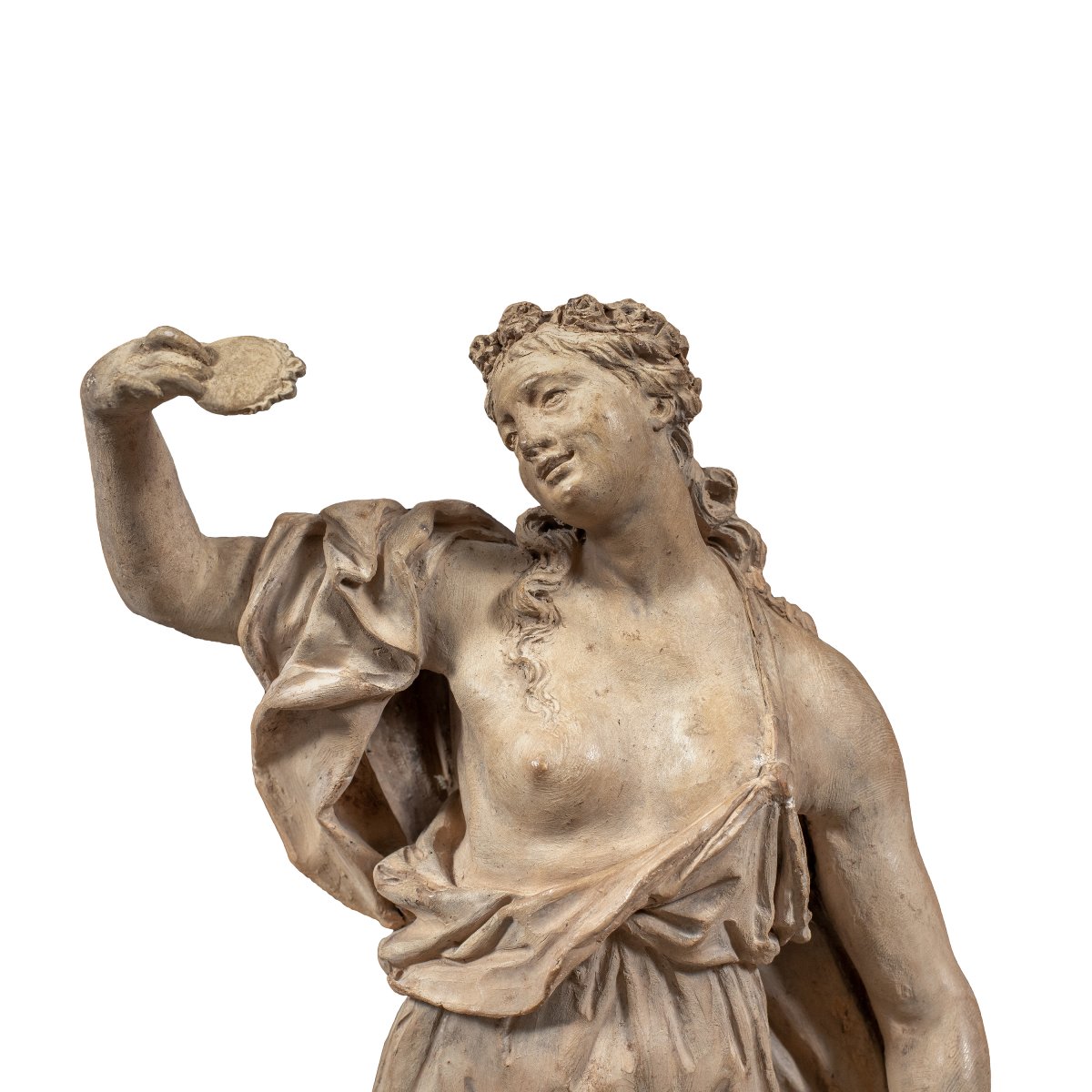 Artiste plasticien italien (XVIIIe siècle) - Allégorie de la Vanité.-photo-4