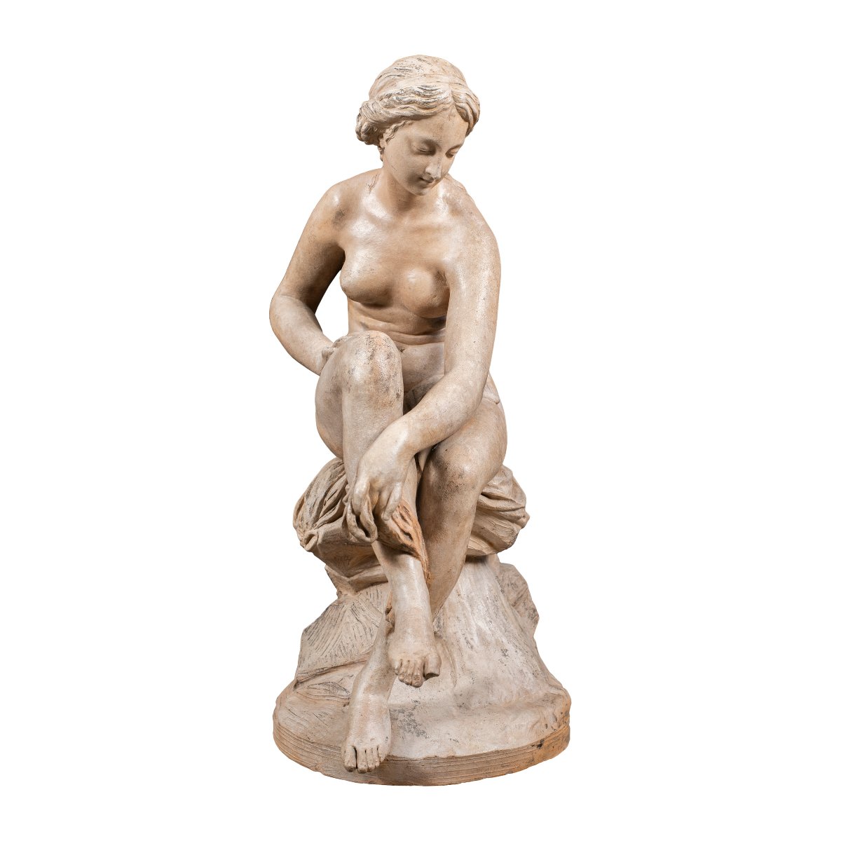 Italian Sculptor (18th Century) - Venus At The Bath.-photo-2