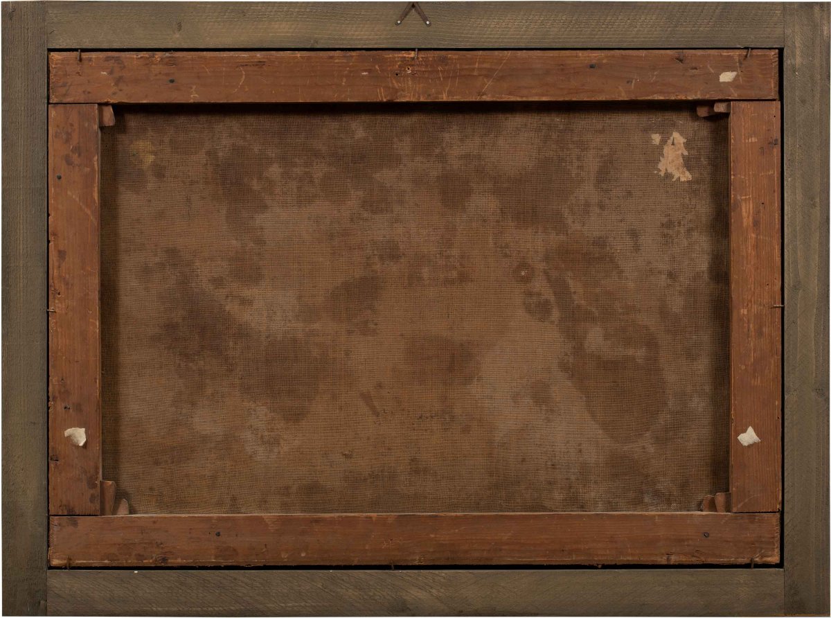 Giuseppe Zais (Forno di Canale 1709 - Trévise 1784) - Bataille à cheval.-photo-3