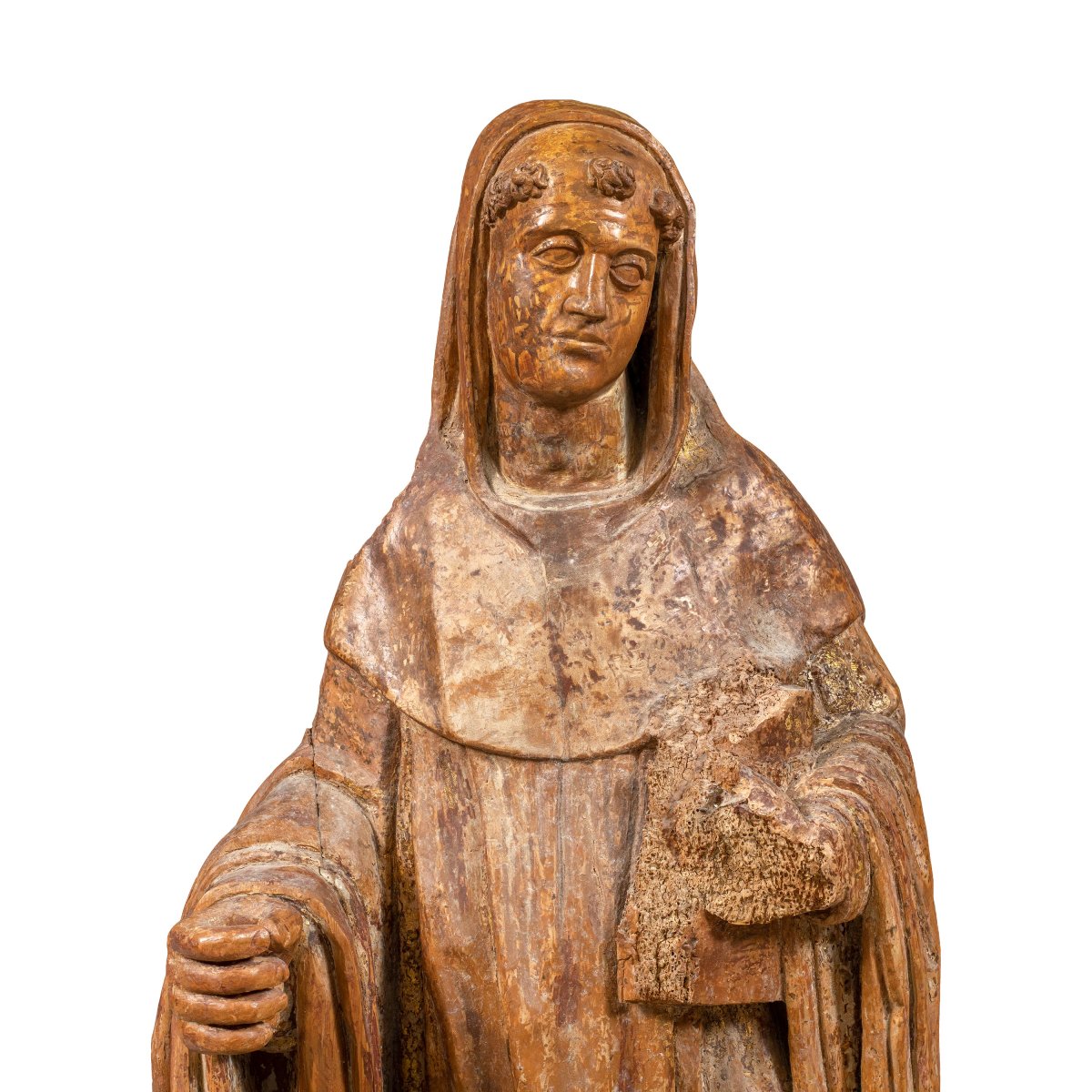 Sculpteur italien (XVIe siècle) - Saint Robert.-photo-3