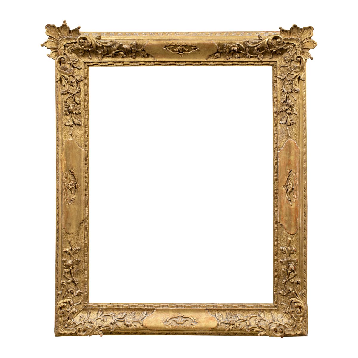 Carved And Giltwood Frame. Venetian Production, Early 20th Century.