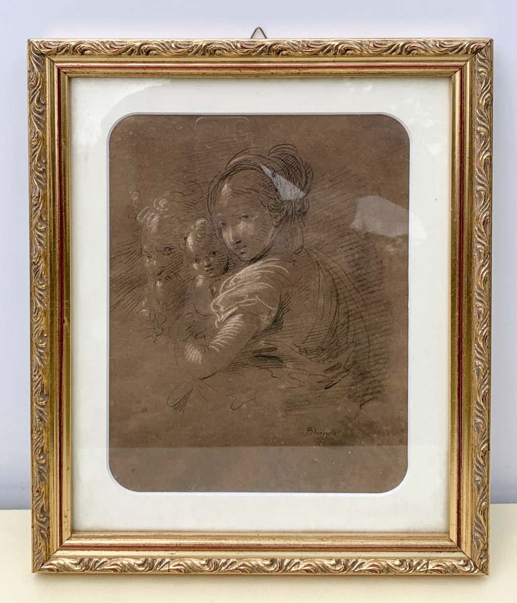 Giuseppe Bernardino Bison (Palmanova 1762 - Milan 1844) - Sainte Famille.-photo-1