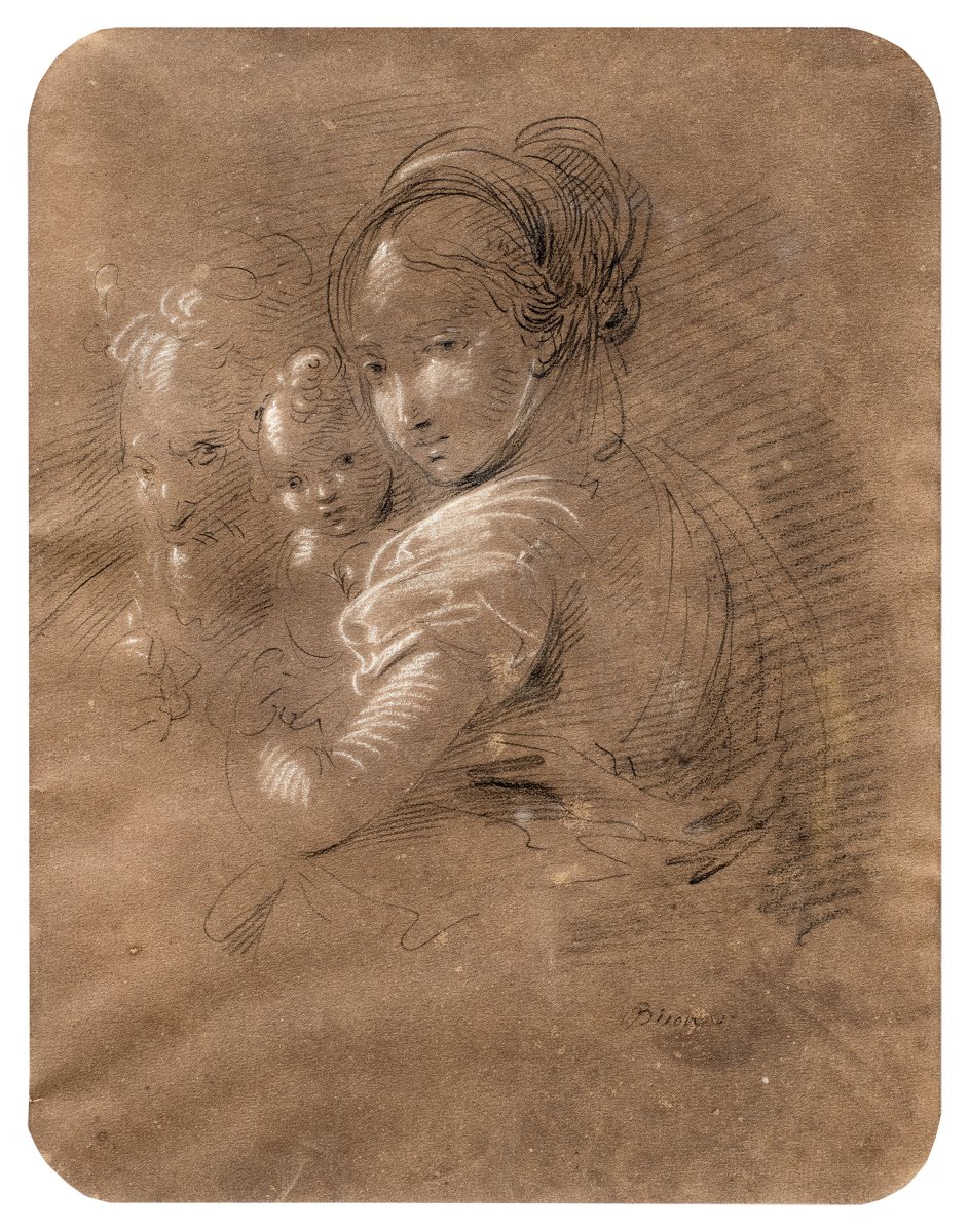 Giuseppe Bernardino Bison (Palmanova 1762 - Milan 1844) - Sainte Famille.
