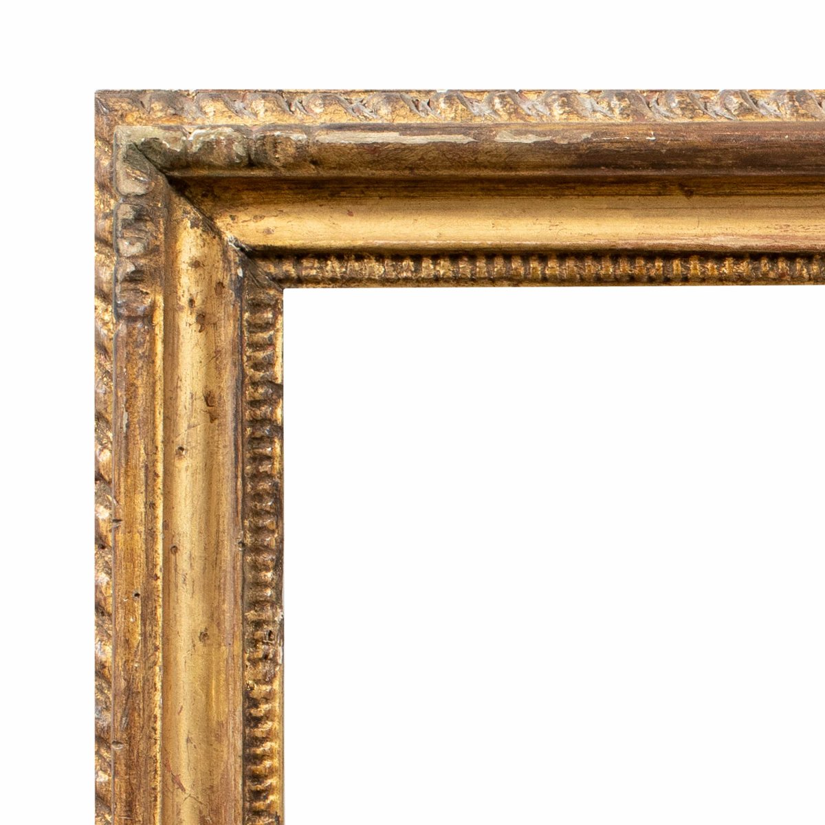 Carved And Gilded Wood "francesina" Frame. Venice, 18th Century.-photo-2