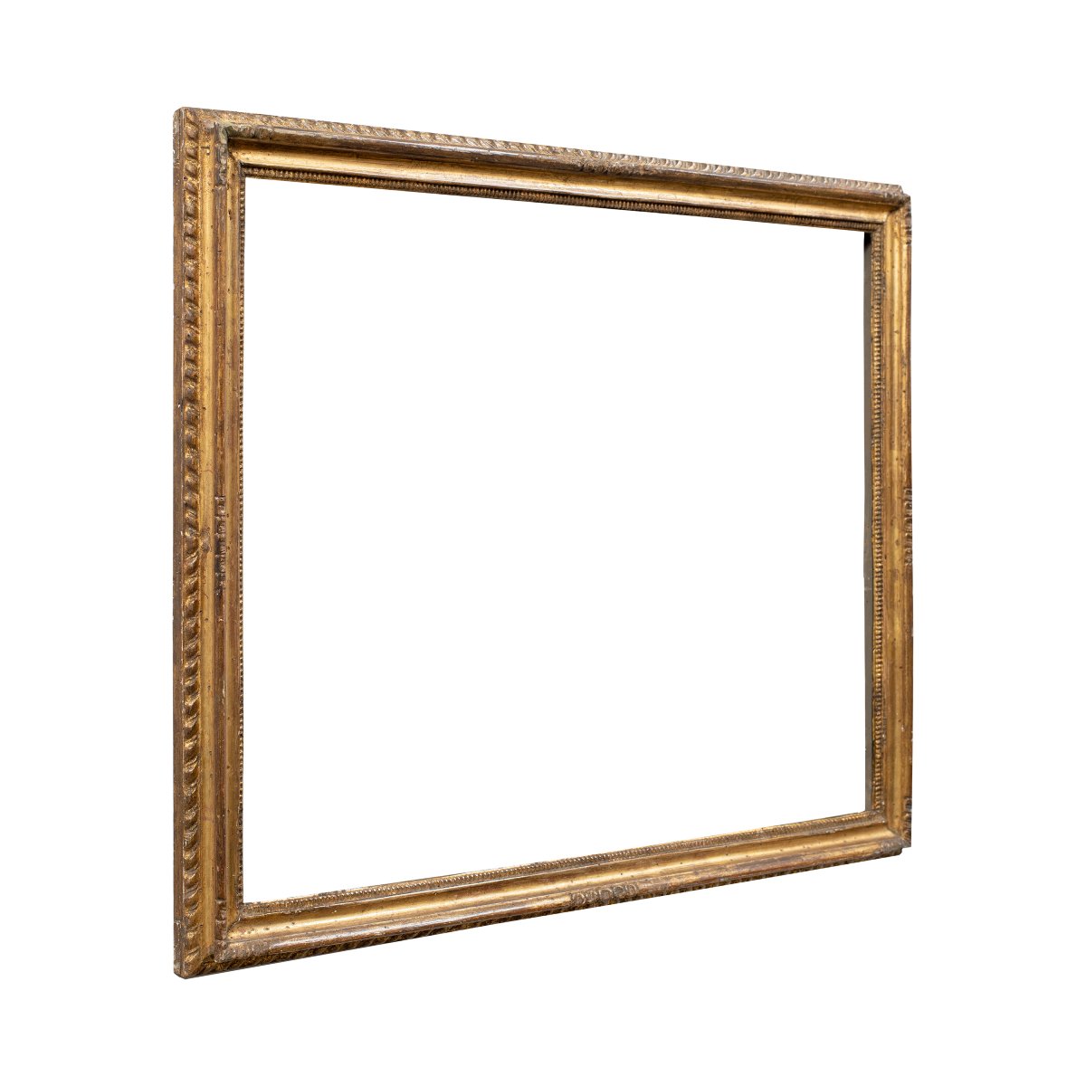 Carved And Gilded Wood "francesina" Frame. Venice, 18th Century.-photo-3
