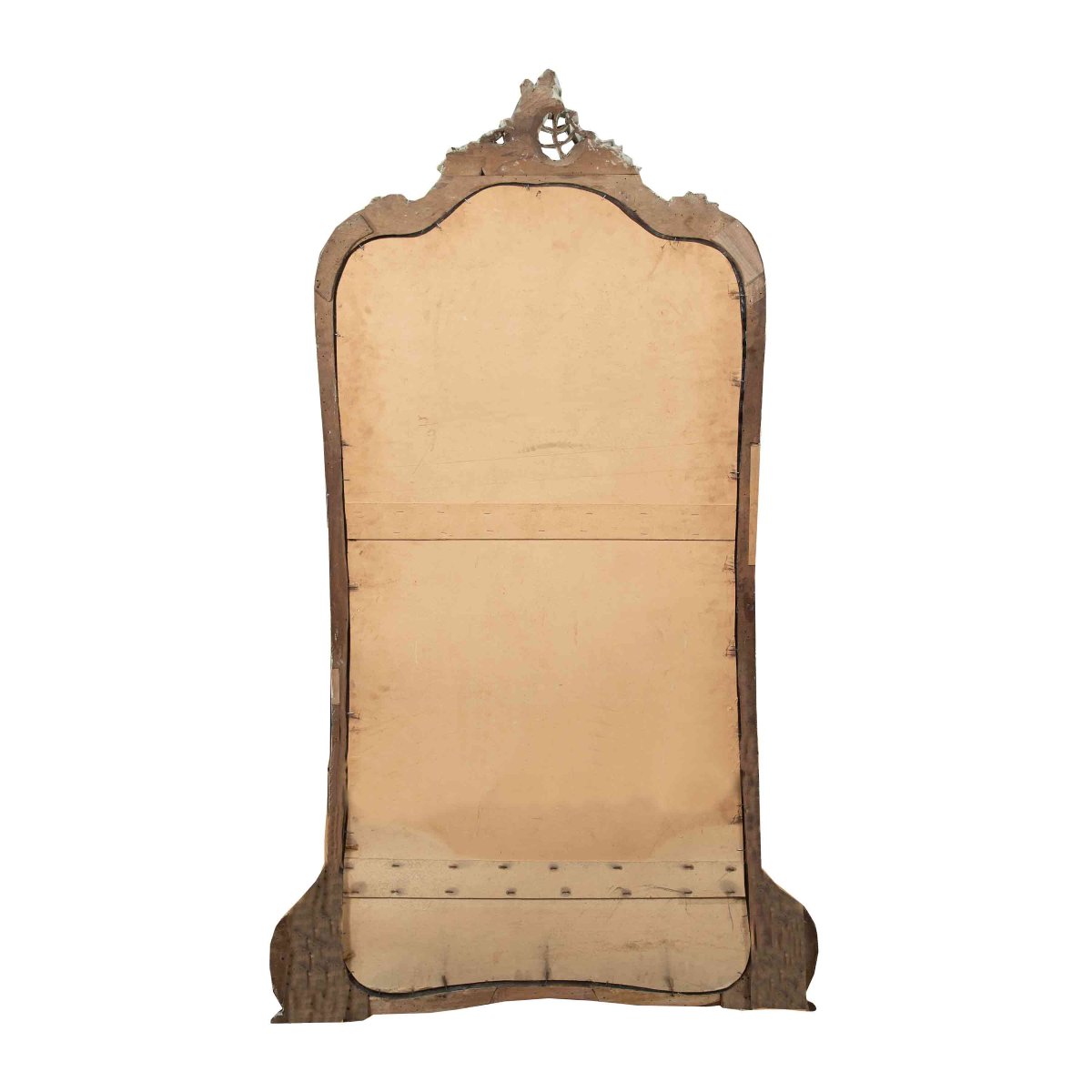 Miroir en bois sculpté, laqué et doré. Venise, fin du XIXe siècle.-photo-3