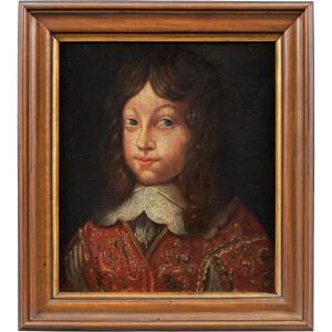 Italian Painter (18th Century) - Portrait Of A Little Prince.