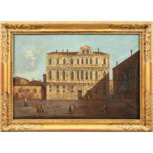 Francesco Tironi - Venice, View Of Palazzo Ruzzini In Campo S. Maria Formosa.