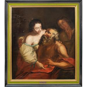 Genoese Master (17th Century) - Loth And His Daughters.