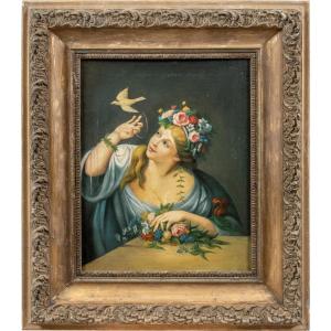 Italian Painter (19th Century) - Flora.