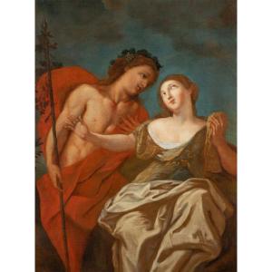 Peintre Italien (18ème Siècle) - Bacchus Et Ariane.