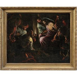 Follower Of Jacopo Da Ponte, Known As Jacopo Bassano (xvii) - Christ Mocked.