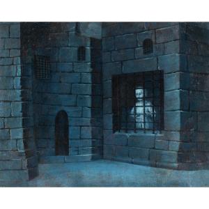 Peintre français (XVIIIe siècle) - Joseph en prison.