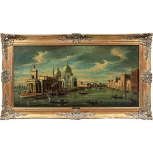 Francesco Guarana (active In Venice In The Second Half Of The 19th Century) - View Of Venice.