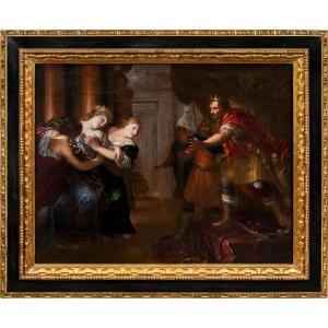 Pier Dandini (Florence 1646 - Florence 1712) - Esther et Assuérus.