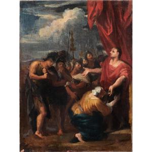Pier Dandini (florence 1646 - Florence 1712) - Coriolanus Implored By His Mother.
