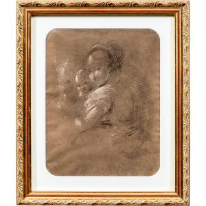 Giuseppe Bernardino Bison (palmanova 1762 – Milan 1844) – The Holy Family.