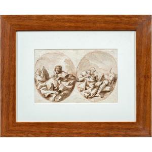 Gaspare Diziani (belluno 1689 - Venice 1767) - Two Evangelists.