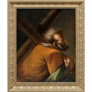 Peintre italien (XVIIe-XVIIIe siècle) - Saint André.