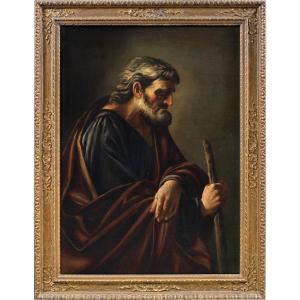 Circle Of Jusepe De Ribera (xàtiva 1591 - Naples 1652) - Saint Joseph.