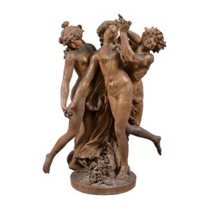 French Sculptor (19th Century) - Bacchanal.