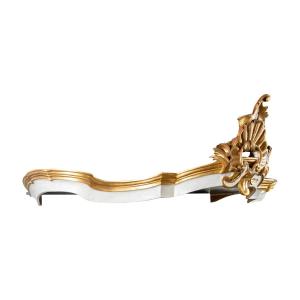 Carved, Lacquered And Giltwood Canopy. Italy, 18th-19th Century.