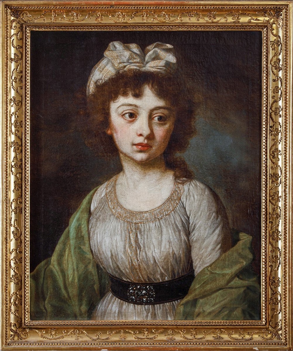 Weikert Attr, Portrait Of Princess Josepha Of Liechtenstein 