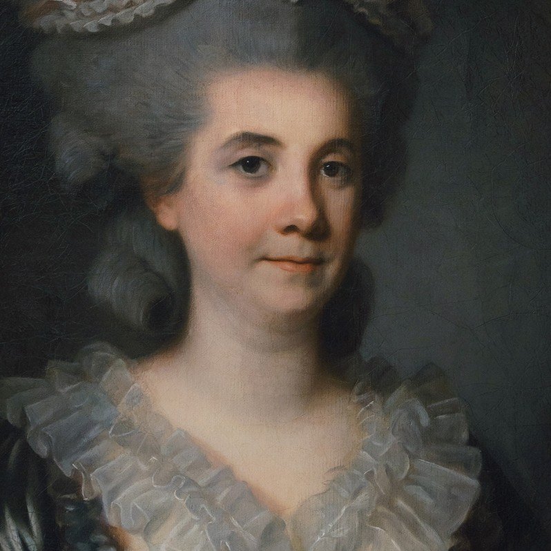 Jean-baptiste Greuze Attr. Portrait Of A Lady