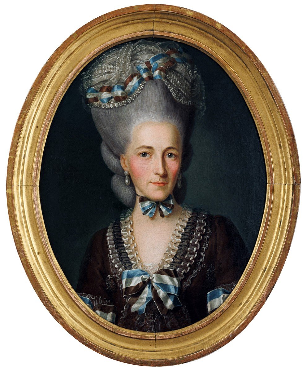 Ulrika Pasch Attr. To, Portrait Of A Lady-photo-2