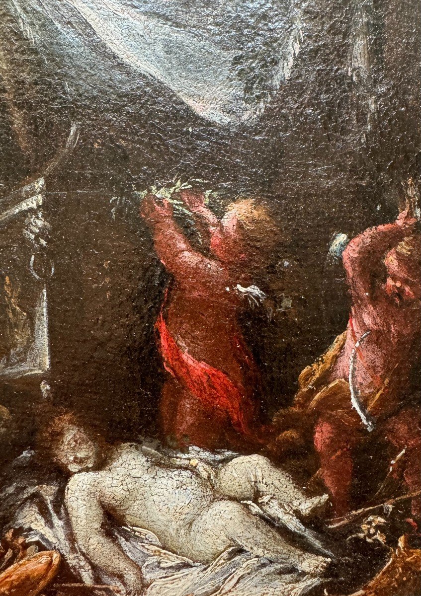 Venetian School Circa 1740-60, The Death Of Cupid -photo-1