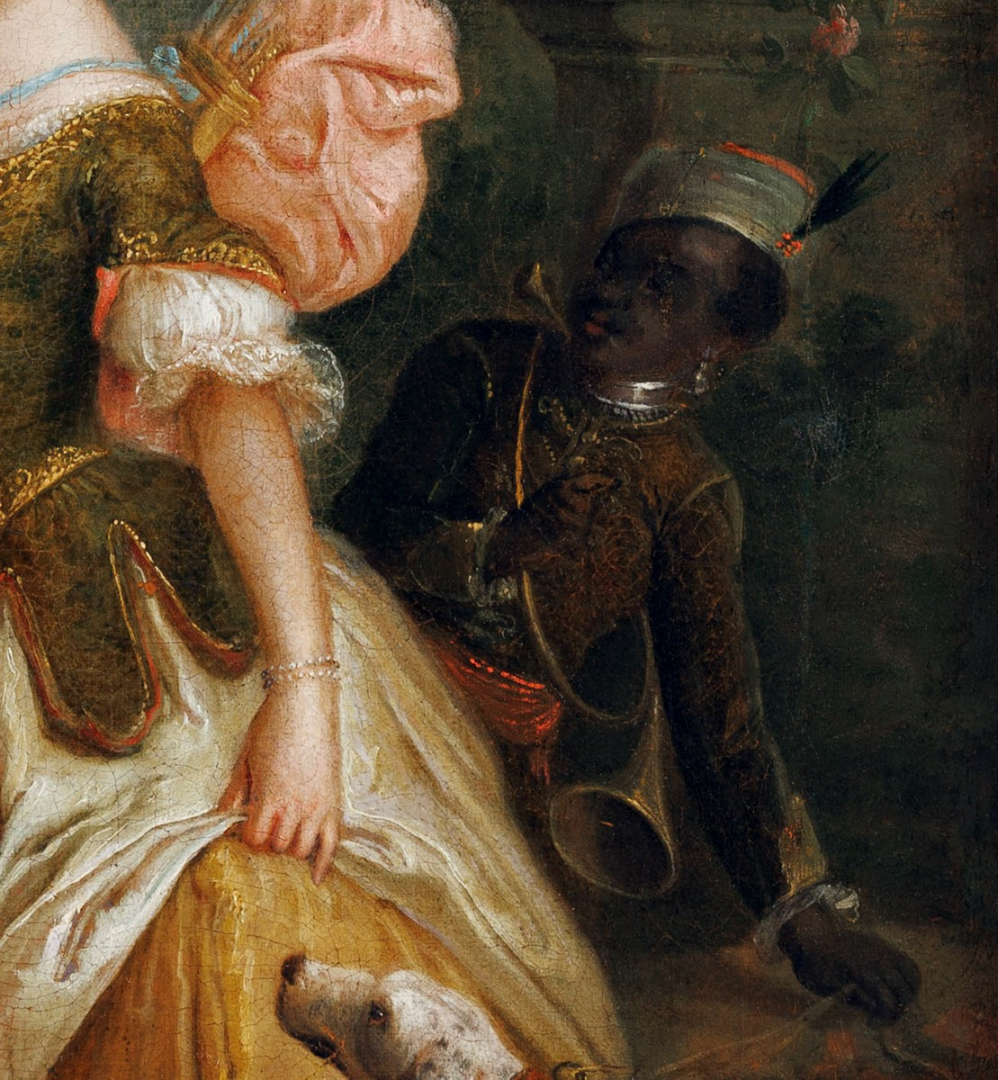 German Painter, Circle Of Tischbein, Circa 1752–1755 — Portrait Of Wilhelmina Of Hesse-kassel -photo-3