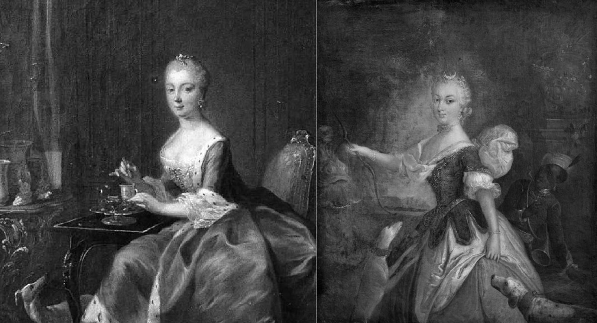 Antoines Pesne, Attrib. To Portrait Of Wilhelmine, Princess Of Prussia, As Diana-photo-5