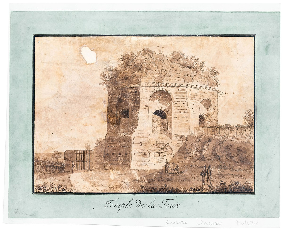 Angelo Uggeri, Attributed To, Temple Of Cough